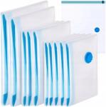 Ruhhy 12X Vákuumos Ruhazsákok Vákuumos Csomagoló Ágynemű 4 Méret (22129)