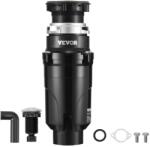 VEVOR JW-301 Tocator de Resturi Alimentare 12 PS Motor DC 3820 RPM Sistem EZ-Mount (JW-301) Masina de tocat manual