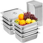 VEVOR Set 8 Tavi VEVOR UCT8124L-8 din Otel Inoxidabil Capacitate 625L Rezistente la Temperatura (UCT8124L-8)