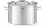 HENDI Oala Hendi 14L cu capac din inox compatibila cu toate tipurile de plite (832837)