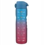 ION8 Kulacs nagy kulacs mérőpohárral ION8 Motivator Blue & Pink 1000 ml (I81000PBPMOT)