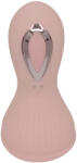Lonely - akkus, vízálló szívó-nyaló mell vibrátor (pink) - sexshopcenter