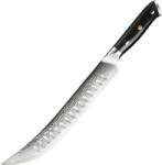 HARAHU Cuțit de bucătărie Damasc FU-27652 - Slicing/Negru KP27652