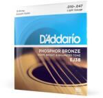 D'addario Corzi de chitara Acustica 12 corzi - Light - D'Addario EJ38 (EJ38)