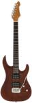 Aria Pro II Chitara Electrica Aria Pro II MAC-DLX STBR Stained Brown (MAC-DLX STBR)