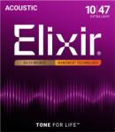 Elixir 10-47 80/20 Bronze Nanoweb - Corzi Chitara Acustica (11002)