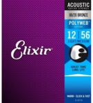 Elixir 12-56 80/20 Bronze Polyweb - Corzi Chitara Acustica (11075)