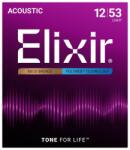Elixir 12-53 80/20 Bronze Polyweb - Corzi Chitara Acustica (11050)