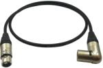 KLOTZ Cablu de Microfon / Semnal Balansat Klotz MC2000 - Neutrik XLR Mama/Tata 90° (mc2000-nc3mrx-nc3fxx)