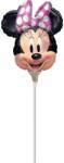 Amscan Disney Minnie Smile felfújt mini fólia lufi 22 cm (DPA410100266)