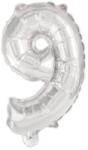 Procos Party Ezüst Silver 9-es szám fólia lufi 95 cm (PNN92475)