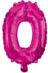 Procos Party Rózsaszín Hot Pink 0-ás szám fólia lufi 95 cm (PNN92496)