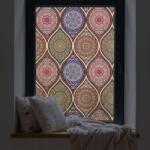  Ablakfólia átlátszatlan ólomüveg mintás matt 90x 200cm (X001WEXD73)