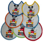 Global Licence Srl Disney Mickey bibs 16x16 cm