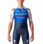 Castelli kerékpáros mez Aero Race 6.1 Team Quick-Step blue/white M-es méret (4232000_424_CAS_M_2022)