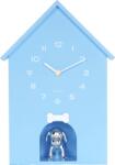 Karlsson Ceas de perete Dog House, albastru (KA6096LB)