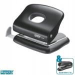 Rapid Lyukasztó "FC20", fekete, kicsi, 20 lap, Rapid (23256400)