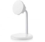 ESR HALOLOCK SHIFT hálózati töltő állomás (15W, MagSafe, USB-C + asztali tartó állvány) fehér (GP-142394) (GP-142394) - aqua