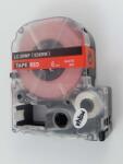 Compatibil Epson LK-2RWP, SD6RW, 6mm x 9m, text alb / fundal rosu, banda compatibila (LKSD6RW)