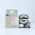 Compatibil Epson LK-3WRN, SS9RW, C53S653008, 9mm x 9m, text rosu / fundal alb, banda compatibila (LKSS9RW)
