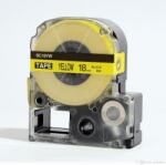 Compatibil Epson LK-5YBP, SC18YW, C53S655003, 18mm x 9m, text negru / fundal galben, banda compatibila (LKSC18YW)