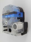 Compatibil Epson LK-7LWV, SD36BW, 36mm x 9m, text alb / fundal albastru, banda compatibila (LKSD36BW)