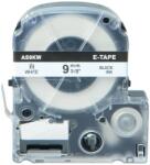 Compatibil Epson LC-3WBN, SS9KW, 9mm x 8m, text negru / fundal alb, banda compatibila (EPLCSS9KW)