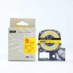 Compatibil Epson LK-3YRN, SC9YR, 9mm x 9m, text rosu / fundal galben, banda compatibila (LKSC9YR)