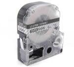 Compatibil Epson LK-2TBN, ST6KW, C53S652004, 6mm x 9m, text negru / fundal transparent, banda compatibila (LKST6KW)