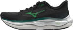 Mizuno Wave Sky 9 Black/Goblin Green/Alpine Green Férfi futócipő UK 9, 5 Férfi futócipő