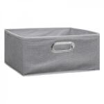 Five Tárolódoboz, ötös, összecsukható, karton, világosszürke, 15 x 31 x 31 cm