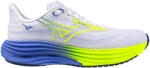Mizuno Wave Rider 29 White/Lightning Yellow/Ultramarine Női futócipő UK 6, 5 Férfi futócipő