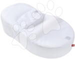 Red Castle Cuib de dormit pentru bebeluș Cocoonababy® 10° Fleur de coton® White Red Castle cu cearșaf elastic alb de la 0-3 luni (RC441066)