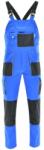 SARA Pantaloni cu pieptar Rocky, albastru royal, marimea 60, Sara Workwear 1-03-020-30-25-60