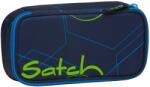 satch Penar Satch Pencil Box - Blue Tech, cu 2 compartimente (SAT-BSC-001-9TS) Penar
