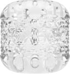 Pretty Love Masturbator Crystle, Super Elastic, TPE Transparent, 6 cm