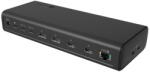 RaidSonic Docking Station Icy Box Statie de andocare USB-C ICY Box 17-in-1 pentru 6 monitoare, 8k, 140W, 10x18x10cm (IB-DK7401-CU31)