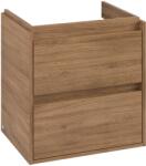 Villeroy & Boch Skyla dulap 57.2x43.9x59.6 cm sub chiuveta pe perete stejar C79400RH (C79400RH)