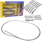 Jokomisiada Fém Sín Pálya Ho Indítóvonathoz 3 Méter ( Kanyarok, Mellékvágányok, Váltó) (RC0644) (RC0644)