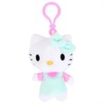 Durabo Hello Kitty plüss táskaklipp, 12 cm - zöld 2289520Z