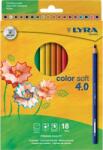 LYRA Színes Ceruza Color Soft 4.0 Extra Puha Élénk Lágy Színek 18 Darabos (4084900014066) (4084900014066)