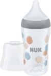 Nuk Perfect Match hőmérséklet szabályozóval 260 ml - szürke (4008600436003) (4008600436003)