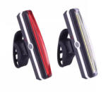 Spyral gumipántos lámpa szett (első és hátsó), USB-ről tölthető, 26 LED