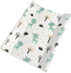  Puha vállas pelenkázó lap 50x70cm -Menta Őz