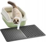 CE Macska alomszőnyeg 58×43 cm Csúszásgátló Szín Fekete (X0027LR83Z)