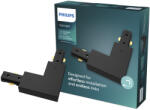 Philips Jobbkezes L alakú csatlakozó egyfázisú LED világítósínekhez, fekete, Philips EasyLink (8721103067906)