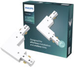 Philips EasyLink L-típusú balkezes derékszögű csatlakozó egyfázisú LED-es világítósínekhez (8721103040435)