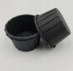 Cuki Alfatec Papírpohár fekete 5 x 4 cm merev 25 db (CUK-456705)