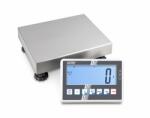 KERN & SOHN IFC 6K1DSM (3000/6000g-1/2g) 230x230 mm IoT Line, Ipar 4.0 robusztus rozsdamentes acél digitális platform mérleg sok funkcióval, hitelesíthető (IFC 6K1DSM)