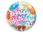 Takara Szülinapi Bubbles lufi 22" 56cm Happy Birthday (LUFI685293)